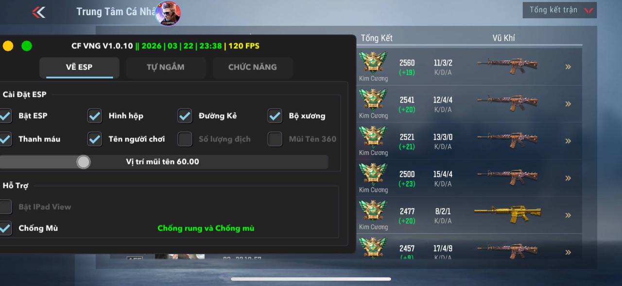 CFl VNG IOS ANTI VIP